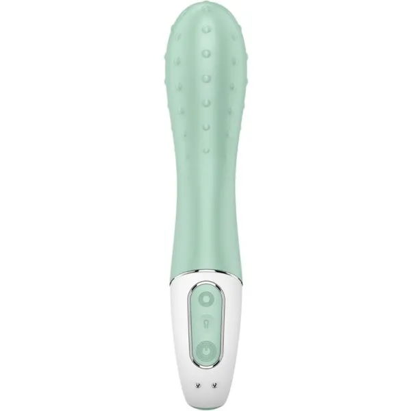 Air Pump Vibrator 3 aufblasbarer G-Punkt Mint von Satisfyer Vibrator | Fesselliebe.de