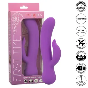 First Time Vibrator Pleaser wiederaufladbar Lila von Calexotics | Fesselliebe.de
