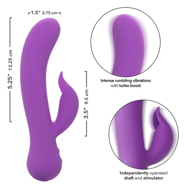 First Time Vibrator Pleaser wiederaufladbar Lila von Calexotics | Fesselliebe.de