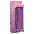 First Time Vibrator Pleaser wiederaufladbar Lila von Calexotics