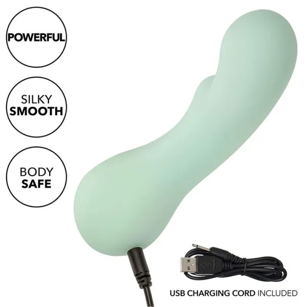 Pacifica Bora Bora Estimulator G-Spot 10 Vibrationen Aqua von Calexotics | Fesselliebe.de