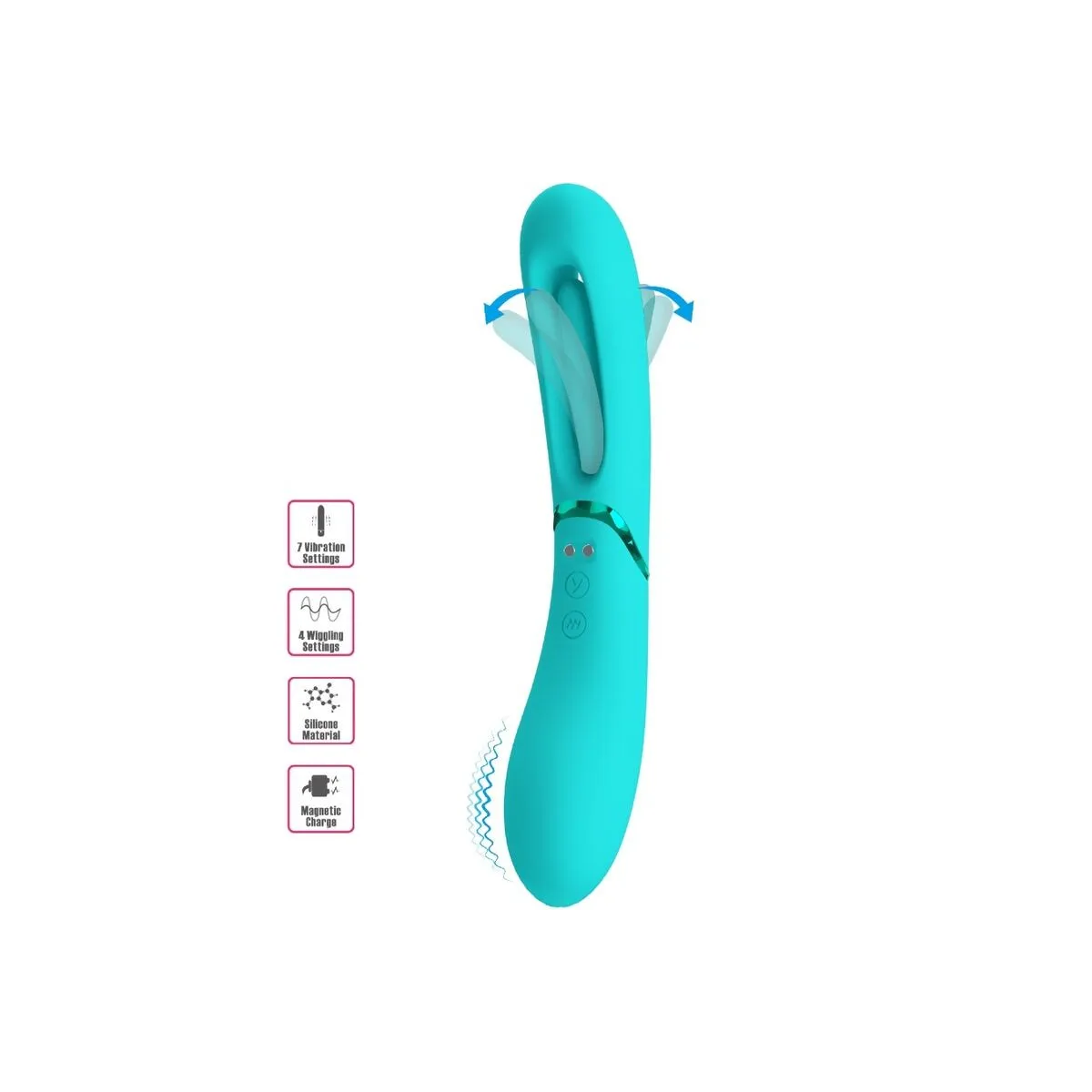 Lexie G-Spot Vibrator 7 Vibrationen Blau von Romance | Fesselliebe.de