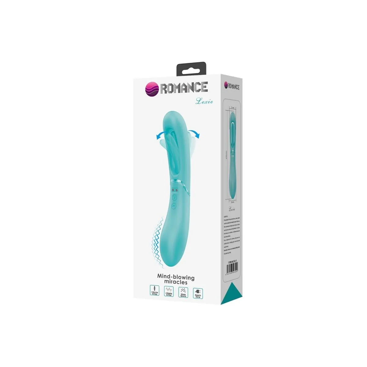 Lexie G-Spot Vibrator 7 Vibrationen Blau von Romance | Fesselliebe.de