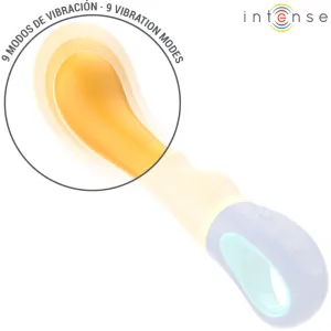 Shaggy Gelber G-Spot-Vibrator von Intense Fun