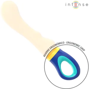 Shaggy Gelber G-Spot-Vibrator von Intense Fun