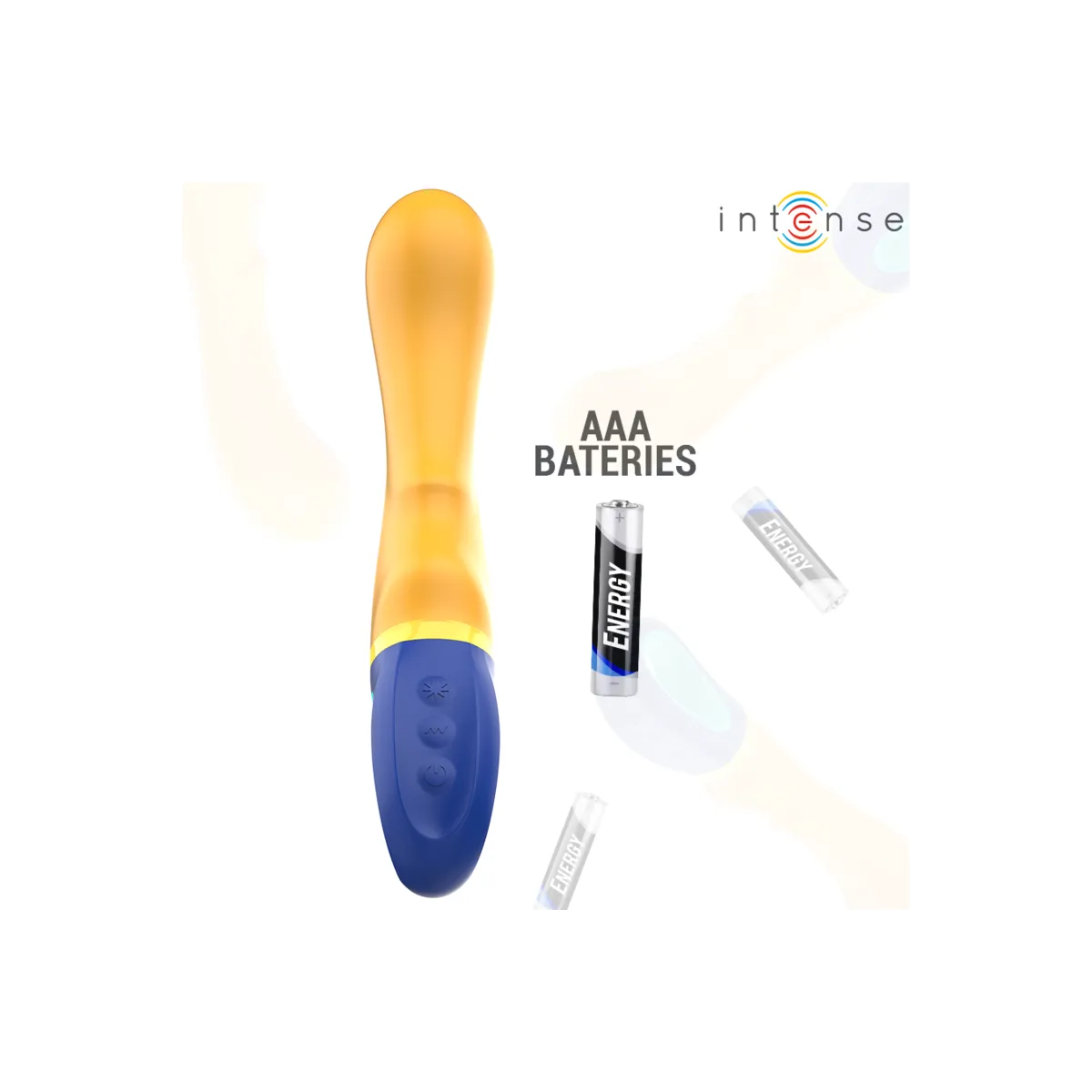 Shaggy Gelber G-Spot-Vibrator von Intense Fun | Fesselliebe.de