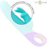 Monica Rabbit Vibrator mit Rotierendem G-Spot-Stimulator Blau von Intense Fun | Fesselliebe.de