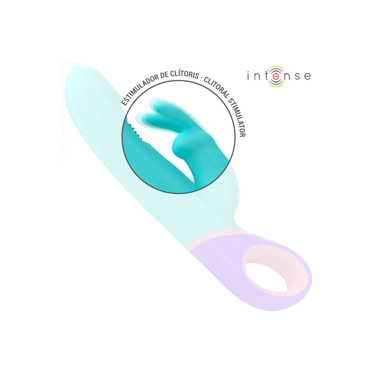 Monica Rabbit Vibrator mit Rotierendem G-Spot-Stimulator Blau von Intense Fun | Fesselliebe.de