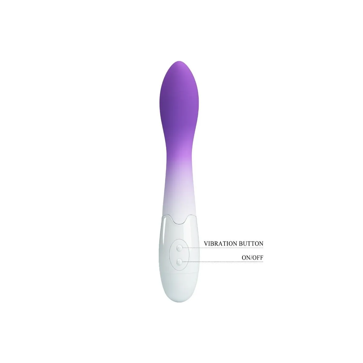 Bishop G-Spot Vibrator 30 Vibrationen Lila von Pretty Love | Fesselliebe.de