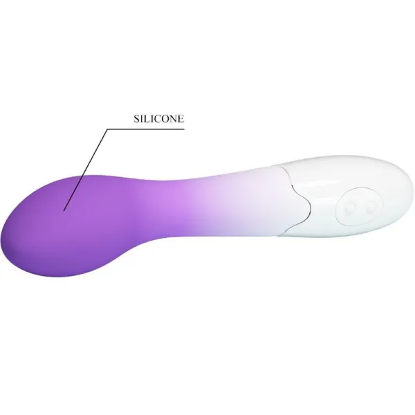 Bishop G-Spot Vibrator 30 Vibrationen Lila von Pretty Love | Fesselliebe.de
