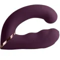 Gemini Dual Vibrator G-Spot Klitoris Stimulator Lila von Rocks-Off