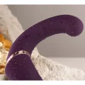 Gemini Dual Vibrator G-Spot Klitoris Stimulator Lila von Rocks-Off