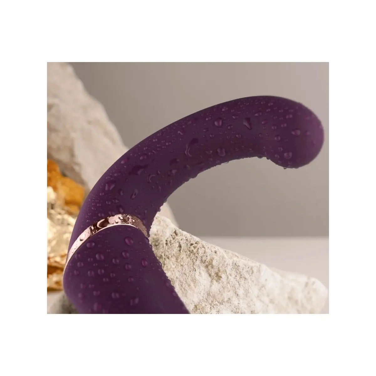 Gemini Dual Vibrator G-Spot Klitoris Stimulator Lila von Rocks-Off | Fesselliebe.de
