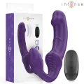 Jill Doppelvibrator 20 cm Lila mit Fernbedienung von Intense Fun