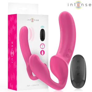 Amy Doppelvibrator 20 cm Rosa mit Fernbedienung von Intense Fun | Fesselliebe.de