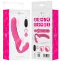 Amy Doppelvibrator 20 cm Rosa mit Fernbedienung von Intense Fun