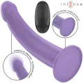 Eddie Vibrator 17,5 cm 10 Vibrationen Lila mit Fernbedienung von Intense Fun