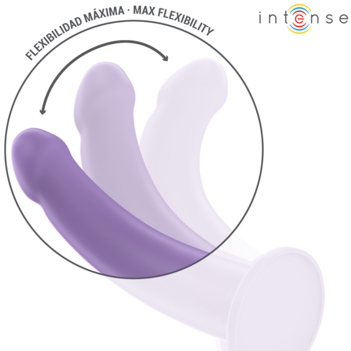 Eddie Vibrator 17,5 cm 10 Vibrationen Lila mit Fernbedienung von Intense Fun | Fesselliebe.de