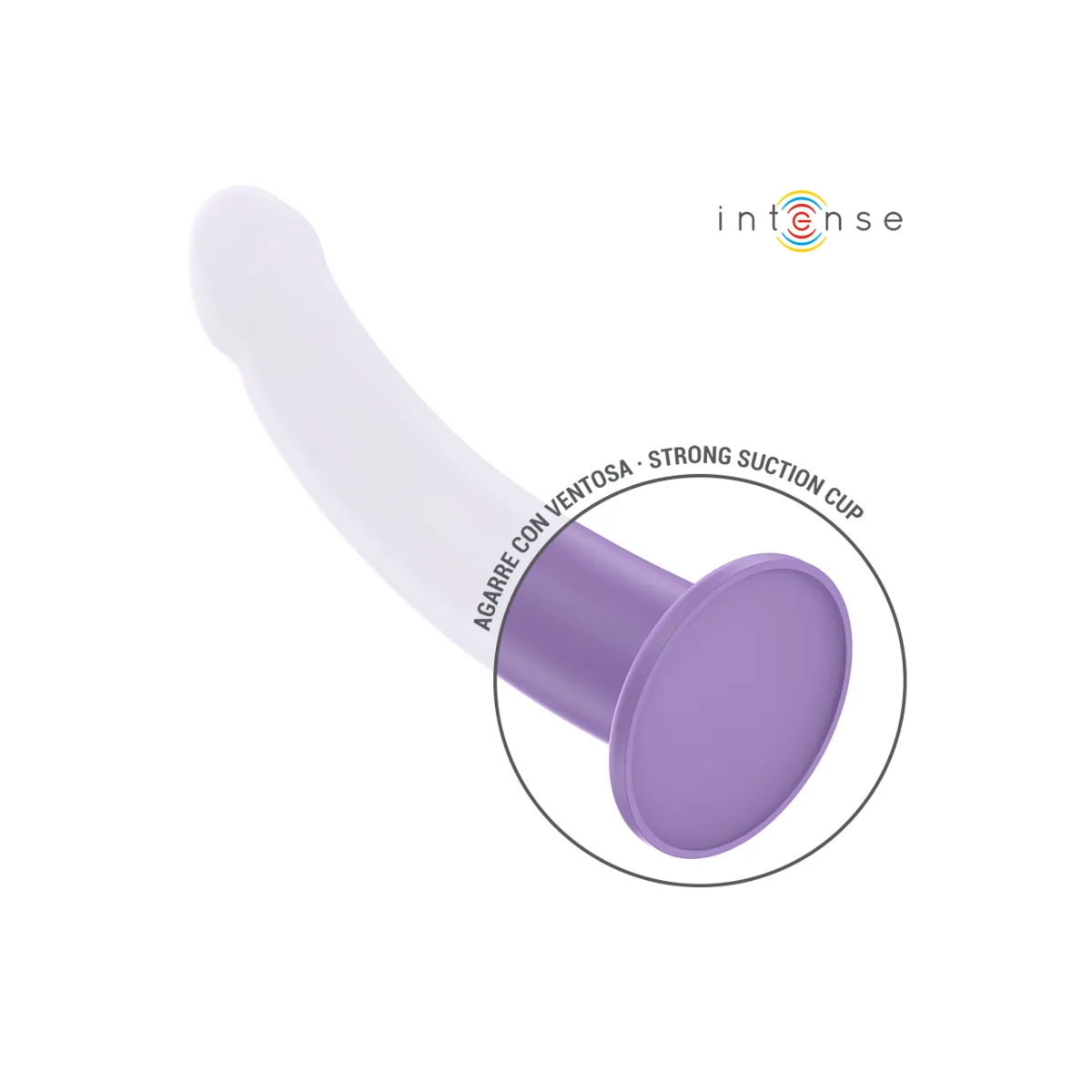 Eddie Vibrator 17,5 cm 10 Vibrationen Lila mit Fernbedienung von Intense Fun | Fesselliebe.de