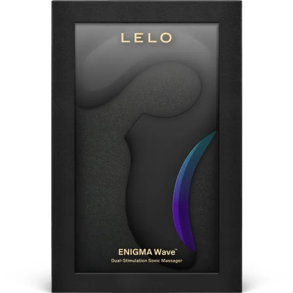 Enigma Wave Dreifach-Vibrationsmassagegerät Schwarz von Lelo | Fesselliebe.de