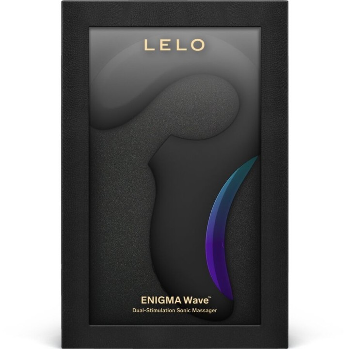 Enigma Wave Dreifach-Vibrationsmassagegerät Schwarz von Lelo | Fesselliebe.de