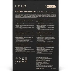 Enigma Doppel-Schallvibrator Point G Schwarz von Lelo