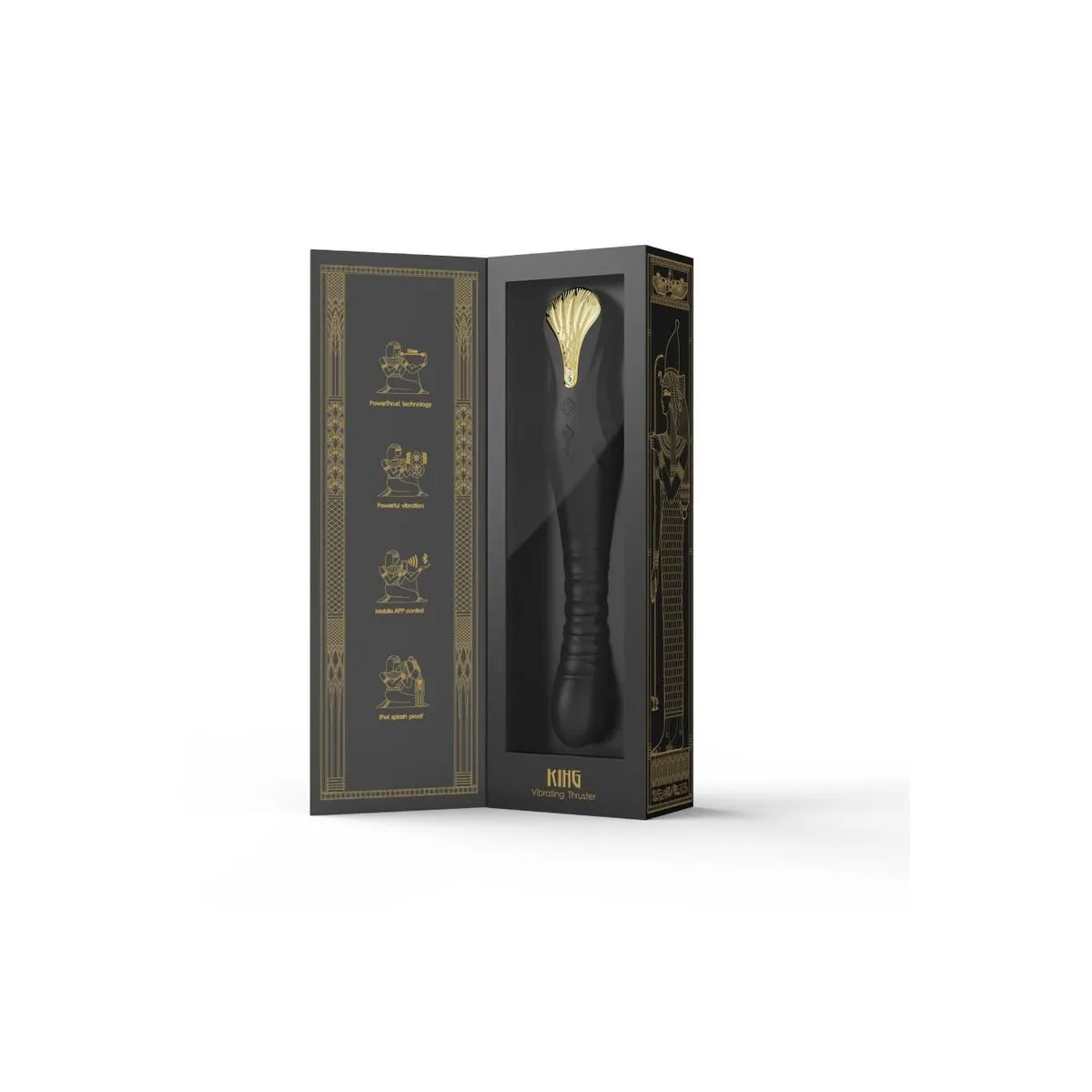 King Thruster Schwarz von Zalo | Fesselliebe.de