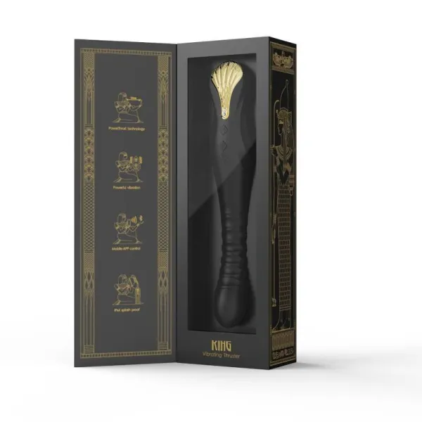 King Thruster Schwarz von Zalo | Fesselliebe.de