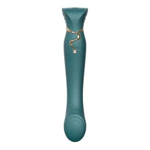 Queen G-Spot Puls Wave Vibe Grün von Zalo