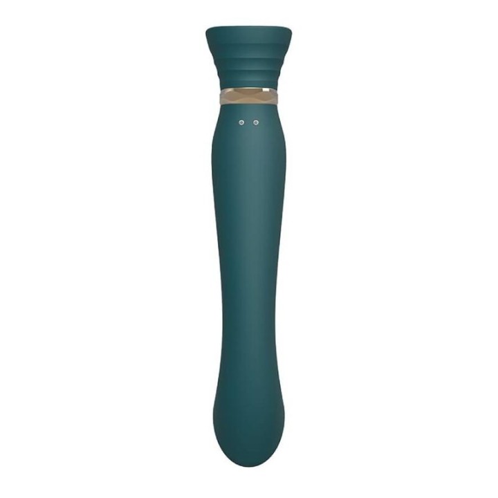 Queen G-Spot Puls Wave Vibe Grün von Zalo | Fesselliebe.de