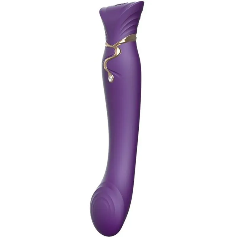 Queen G-Spot Puls Wave Vibe Lila von Zalo | Fesselliebe.de