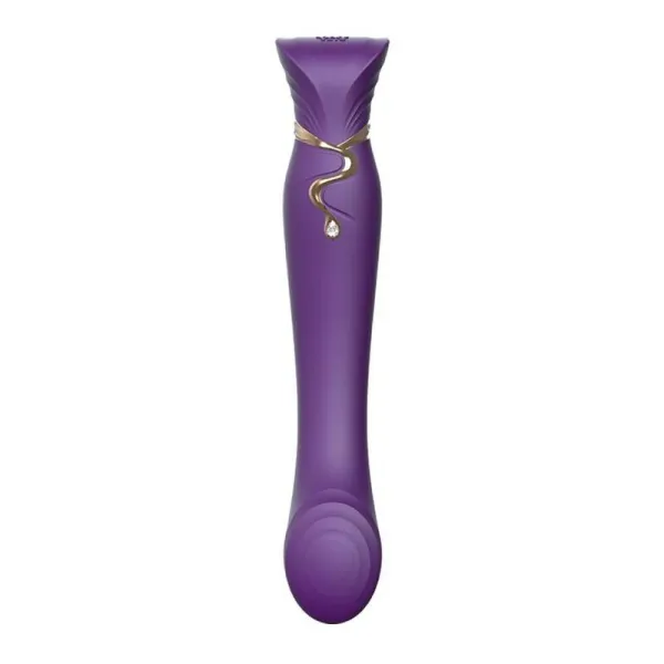 Queen G-Spot Puls Wave Vibe Lila von Zalo | Fesselliebe.de