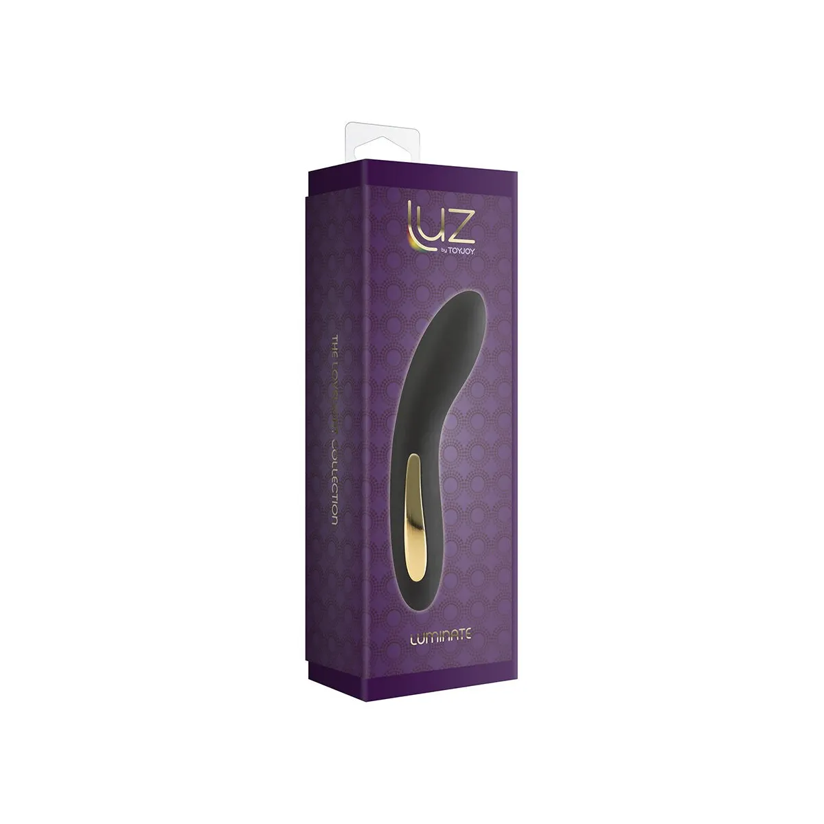 Schwarzer Vibrator mit Leuchtendem Licht von Toyjoy | Fesselliebe.de