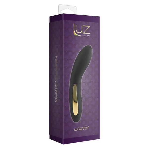 Schwarzer Vibrator mit Leuchtendem Licht von Toyjoy | Fesselliebe.de
