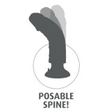 Vibratordildo 23 cm natürlich von King Cock | Fesselliebe.de
