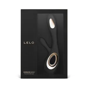 Soraya Wave Vibrator Rabbit Schwarz von Lelo