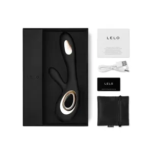Soraya Wave Vibrator Rabbit Schwarz von Lelo