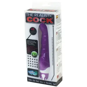 Realistischer Hahn 10 Rhythms Sensation Flieder von Baile Vibrators