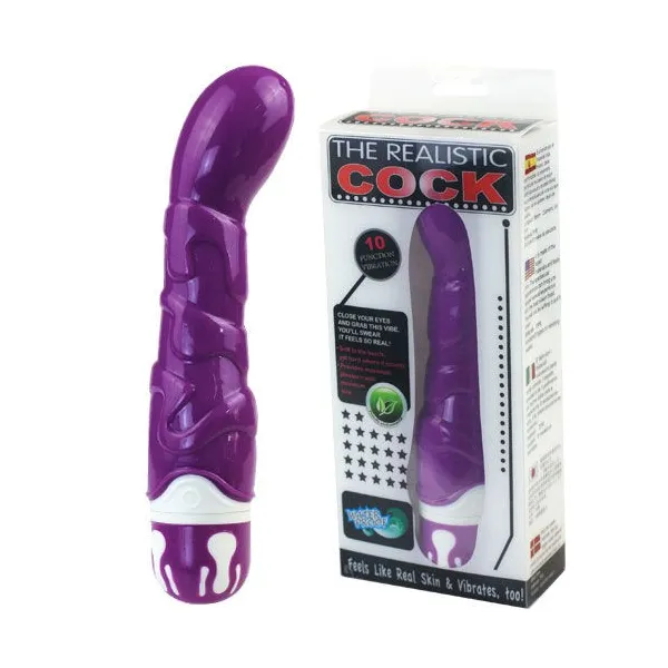 Realistischer Hahn 10 Rhythms Sensation Flieder von Baile Vibrators | Fesselliebe.de