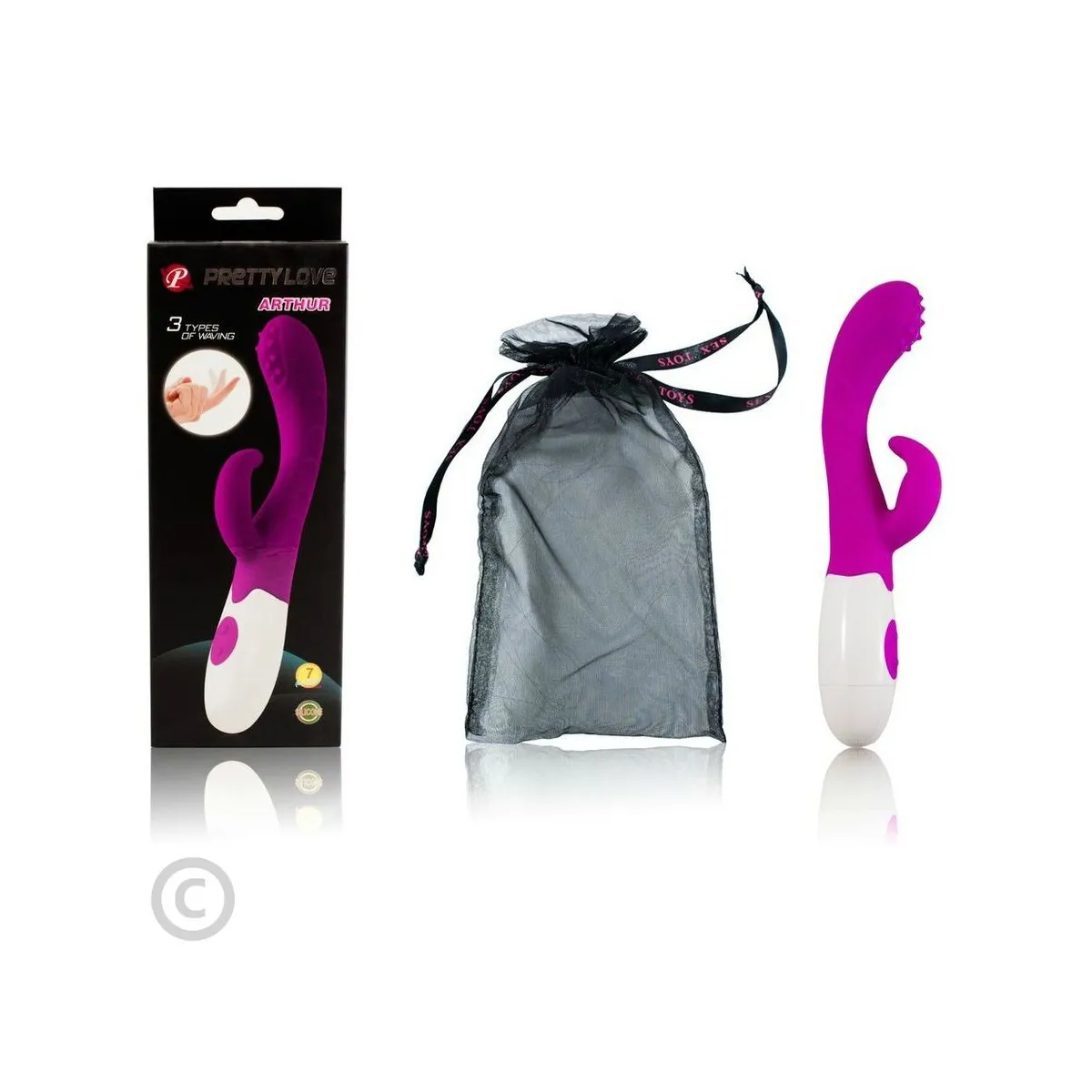 Flirtation Arthur Vibrator von Pretty Love Flirtation | Fesselliebe.de