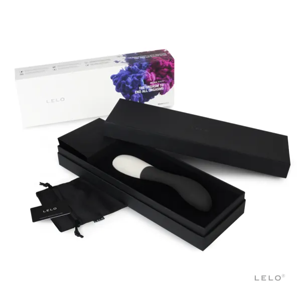 Mona Wave Schwarzer Vibrator von Lelo | Fesselliebe.de