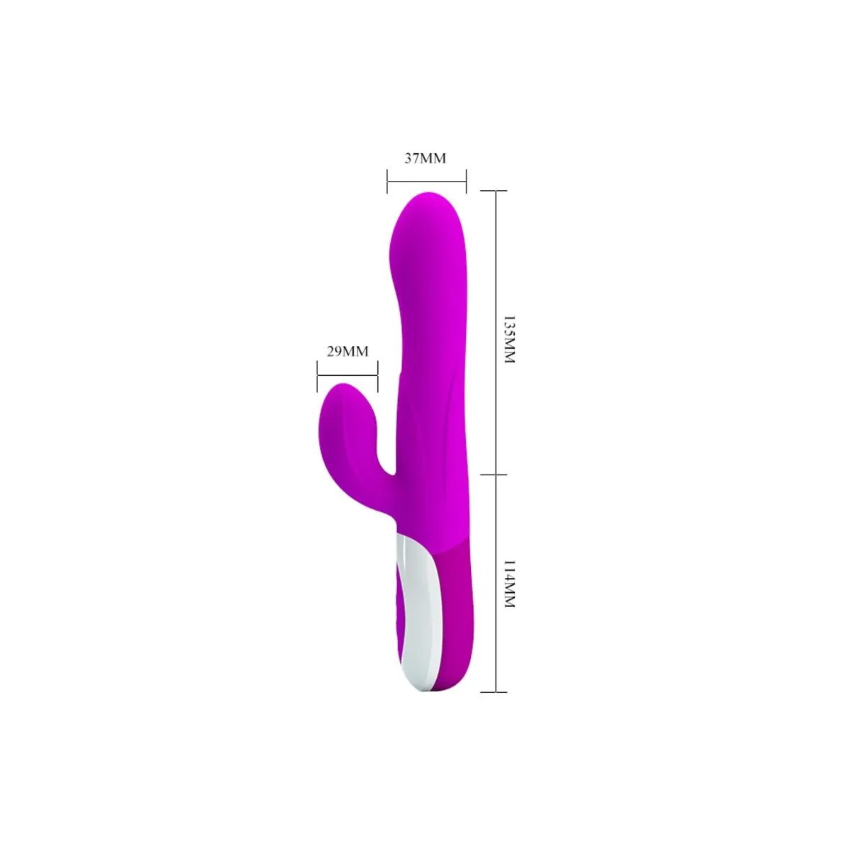 Dempsey wiederaufladbarer aufblasbarer Vibrator von Pretty Love Smart | Fesselliebe.de