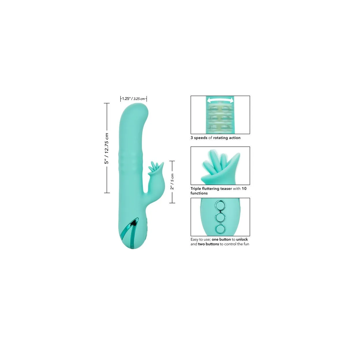 Bel Air Bombshell Hellgrün von Calexotics | Fesselliebe.de