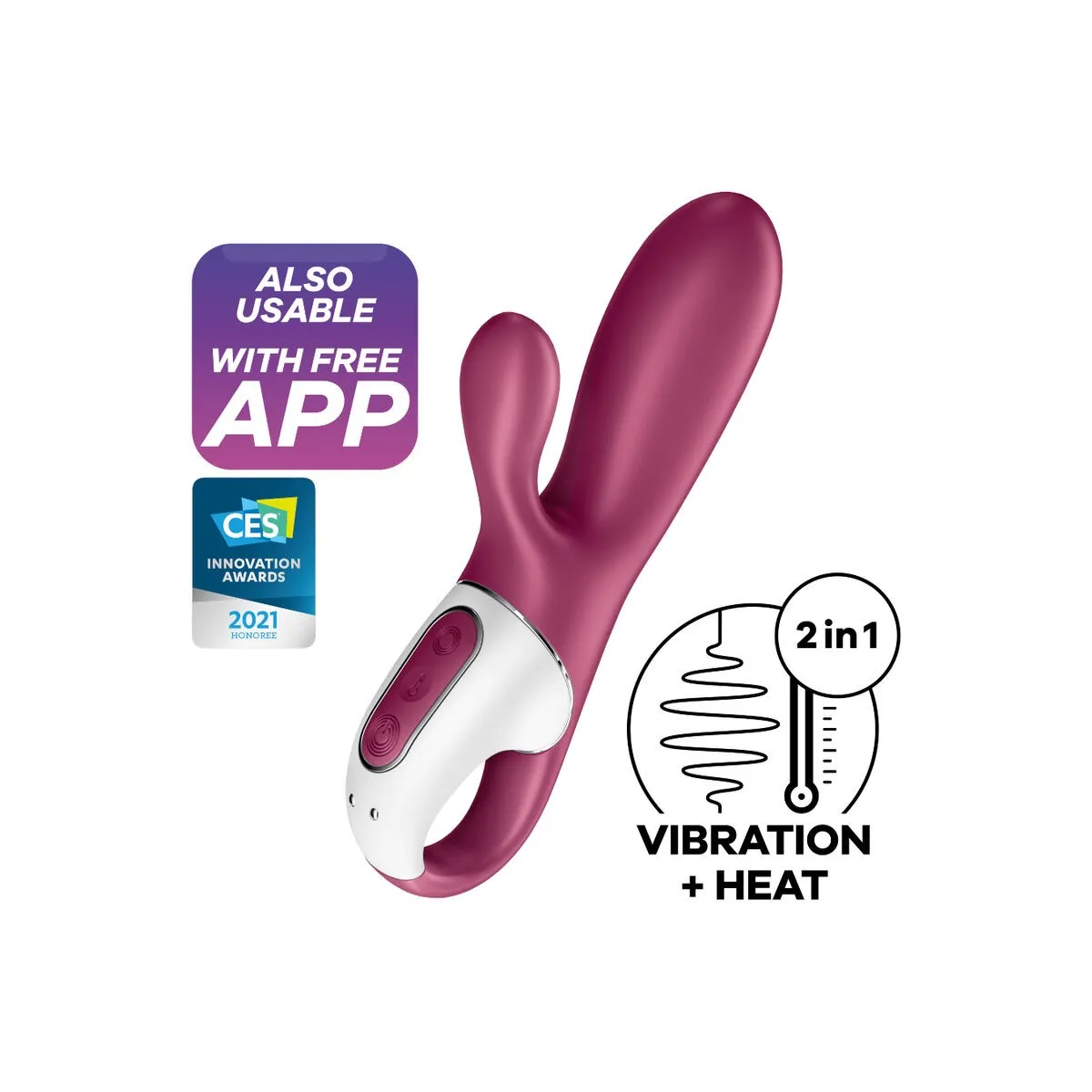 Hot Bunny Gspot Vibrator von Satisfyer Connect | Fesselliebe.de