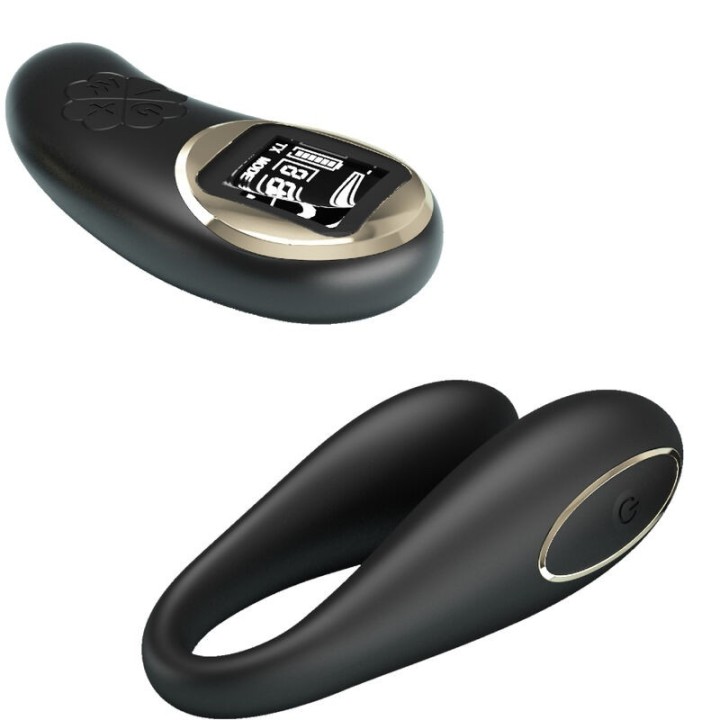 Nathan Double Pleasure Vibrator mit Fernbedienung von Pretty Love C-Type | Fesselliebe.de