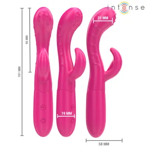 Amara Vibrator mit Stimulierender Zunge 10 Vibrationen Rosa von Intense Fun