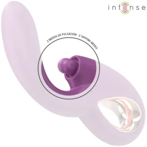Lali Multifunktions-G-Punkt-Vibrator Tapping & Stoss & Vibration Lila von Intense Fun