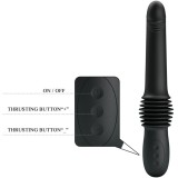 Pazuzu Vibrator 3 Stossmodi Schwarz von Pretty Love | Fesselliebe.de