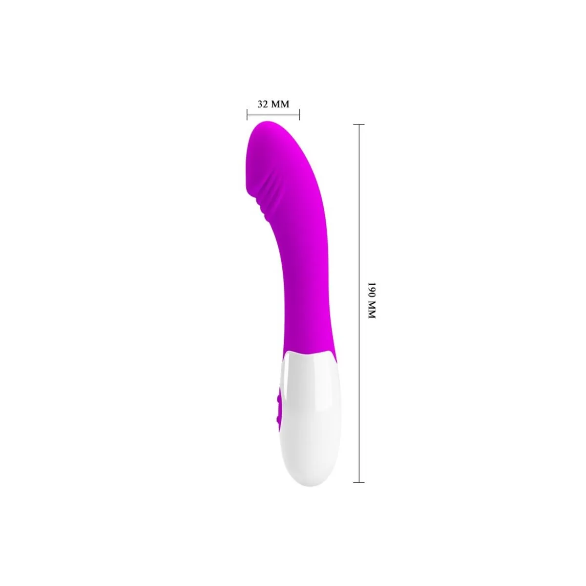 Elemental Vibrator 30 Vibrationsmodi Lila von Pretty Love | Fesselliebe.de
