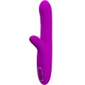 Angelique Multifunktionsvibrator + Klitorisstimulator Lila von Pretty Love